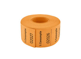 Consumptiebon Combicraft 1/2  500 stuks oranje