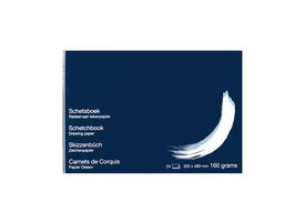 Schetsboek Papyrus 320x480mm 160gr 24 vel