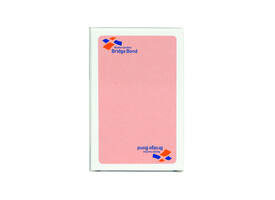 Speelkaarten Bridge Bond roze