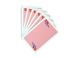 Speelkaarten Bridge Bond roze
