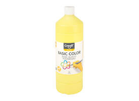 Plakkaatverf Creall basic lichtgeel 1000ml