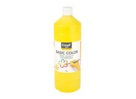 Plakkaatverf Creall basic geel 1000ml