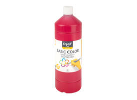 Plakkaatverf Creall basic rood 1000ml