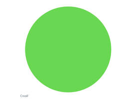 Plakkaatverf Creall fluor groen 250ml