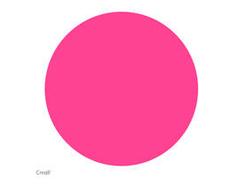 Plakkaatverf Creall fluor roze 250ml