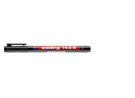 Viltstift edding 143 schuin 1-3mm zwart