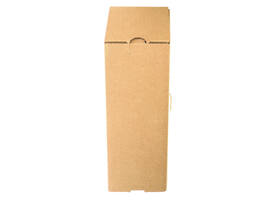Verzenddoos fles IEZZY karton bruin 90x90x360mm