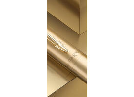 Balpen Parker Jotter XL Monochrome gold medium blister à 1 stuk