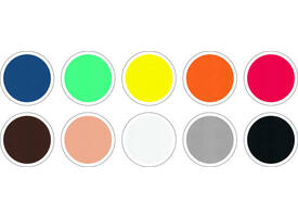 Foam Folia 20x29cm basic 10 kleuren