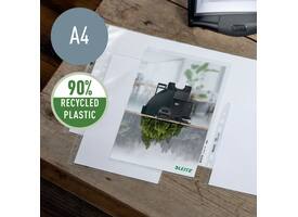 Insteekmap L-model Leitz Recycle A4 0.10mm PP transparant  25 stuks