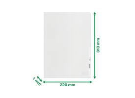 Insteekmap L-model Leitz Recycle A4 0.10mm PP transparant  25 stuks
