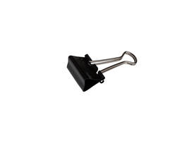 Papierklem MAUL 215 foldback 25mm capaciteit 9mm zwart 12 stuks