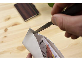 Briefopener Westcott metaal met kunststof grip zwart