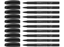 Fineliner Schneider Topliner 967 0.4mm zwart