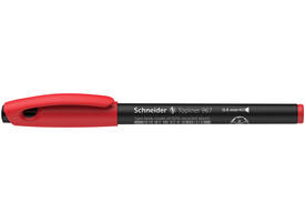 Fineliner Schneider Topliner 967 0.4mm rood