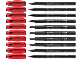 Fineliner Schneider Topliner 967 0.4mm rood