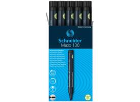 Permanent marker Schneider Maxx 130 rond 1-3mm zwart