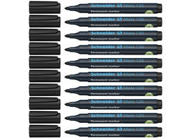 Permanent marker Schneider Maxx 130 rond 1-3mm zwart