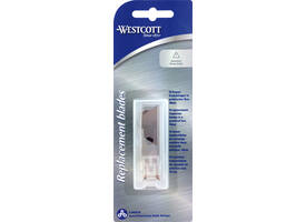 Reservemessen Westcott 18mm voor E-84019 10 stuks