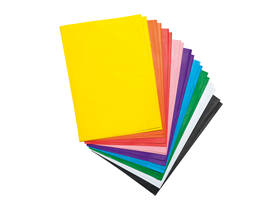 Transparant papier Folia 70x100cm 42gr assorti kleuren