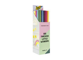 Transparant papier Folia 70x100cm 42gr assorti kleuren