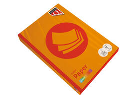 Kopieerpapier Quantore Colour A4 80gr oranje 500 vel