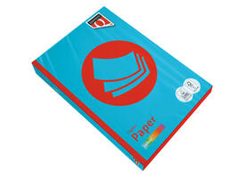 Kopieerpapier Quantore Colour A4 80gr azuurblauw 500 vel