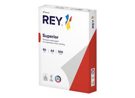 Kopieerpapier Rey Superior A4 80gr wit 500 vel