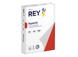 Kopieerpapier Rey Superior A4 80gr wit 500 vel