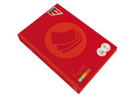 Kopieerpapier Quantore Colour A3 80gr felrood 500 vel