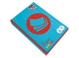 Kopieerpapier Quantore Colour A3 80gr azuurblauw 500 vel