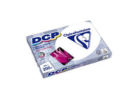 Laserpapier Clairefontaine DCP A4 200gr wit 250 vel