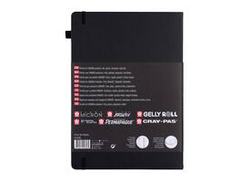 Schetsboek Sakura 80 zwarte vellen 140gr 210x297mm zwart