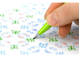 Brushpen Pentel Sign SES15C pastel assorti 12 stuks