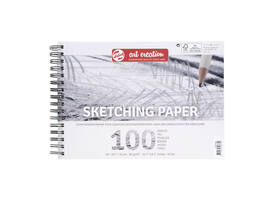 Schetspapier Talens Art Creation 100 witte vellen 90gr 297x210mm grijs