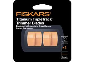 Reservemes Fiskars TripleTrack Titanium set à 2 stuks oranje