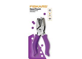 Handpuncher Fiskars M circle 1/8" met SoftGrip paars