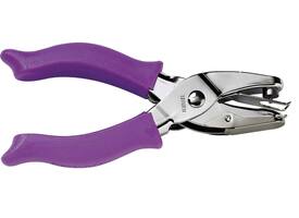 Handpuncher Fiskars M circle 1/8" met SoftGrip paars
