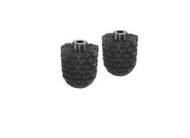 Toiletborstelkop BlackSatino vervangset 2 stuks zwart 332150