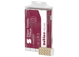 Handdoek Satino PT2 HiLine w-vouw 2-laags 206x320mm 25x120 vel wit 276600