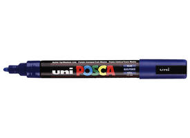 Paintmarker Uni POSCA PC5M medium donkerblauw