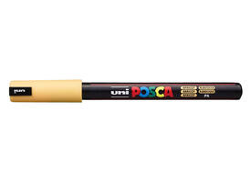 Paintmarker Uni POSCA PC1MR extra fijn abrikoos