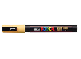 Paintmarker Uni POSCA PC3M fijn abrikoos