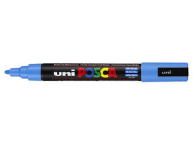 Paintmarker Uni POSCA PC5M medium hemelsblauw