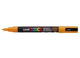 Paintmarker Uni POSCA PC3M fijn oranje