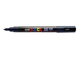 Paintmarker Uni POSCA PC3M fijn marineblauw