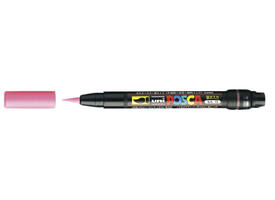 Paintmarker Uni POSCA PCF350 Brush 1-10mm rood
