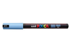 Paintmarker Uni POSCA PC1MR extra fijn ijsblauw
