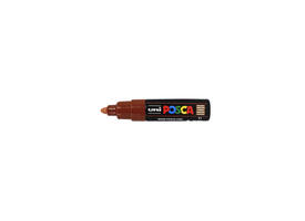 Paintmarker Uni POSCA PC7M breed bruin