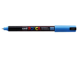 Paintmarker Uni POSCA PC1MR extra fijn lichtblauw